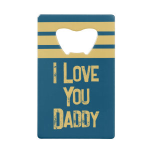 Personnaliser 1 photo amour papa or bleu