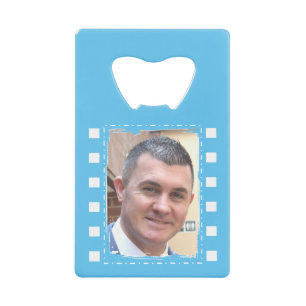 Personnaliser avec 2 photos bleu clair et blanc