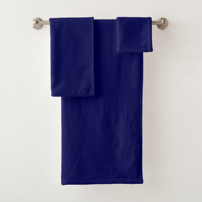 Personnaliser bleu bleu couleur solide marine (En situation)