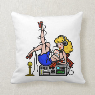 Personnaliser blonde de coussin de 2 de