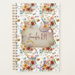 Personnaliser Boho Floral Nurse Graduation Cadeau