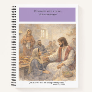 Personnaliser : Cahier Aucune personne insignifian