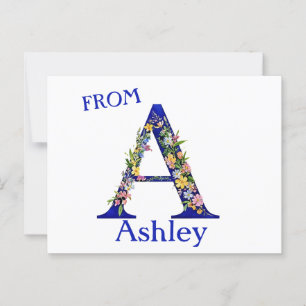 PERSONNALISER CARTE POSTALE LETTRE A NOMS