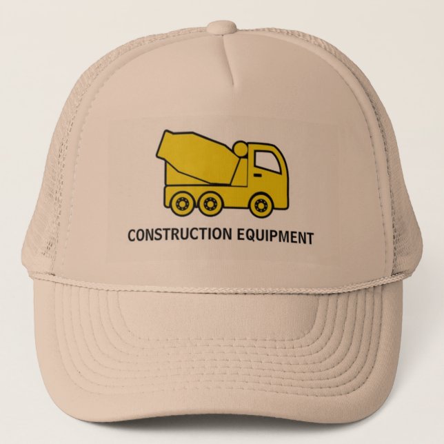 PERSONNALISER CASQUETTE casquette CONSTRUCTION BEI (Devant)