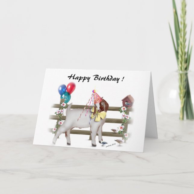 Personnaliser Cette jolie carte d'anniversaire de  (Devant)