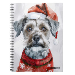 PERSONNALISER : Chien de Noël | Journal carnet