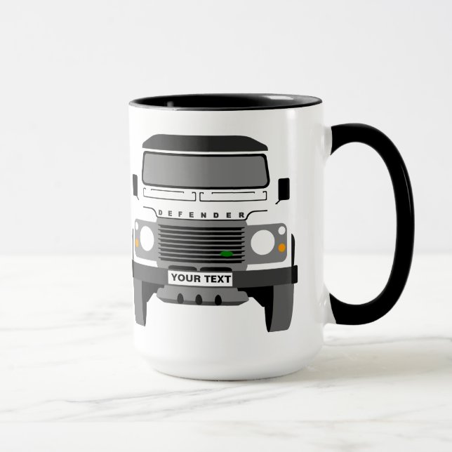 Personnaliser Classic Land Rover tasse (Droite)