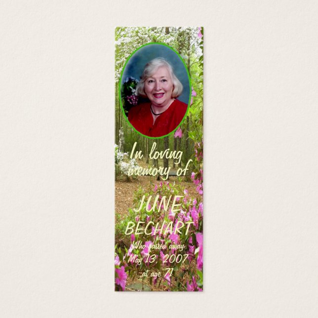 Personnaliser Dans Love Memory Photo Signet (Devant)