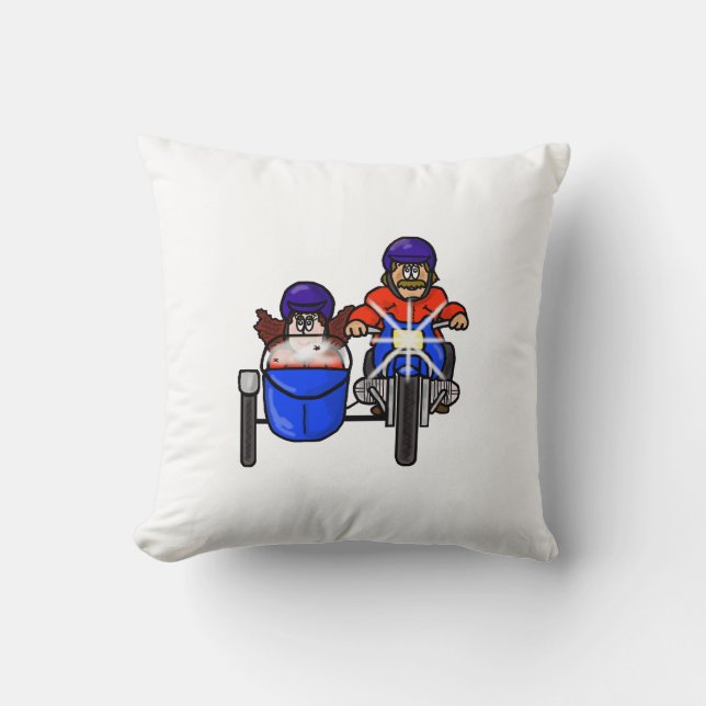 Personnaliser de coussin de couples de moto de (Recto)