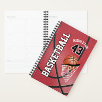 Personnaliser de jeu de basket-ball - Rouge