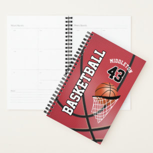 Personnaliser de jeu de basket-ball - Rouge