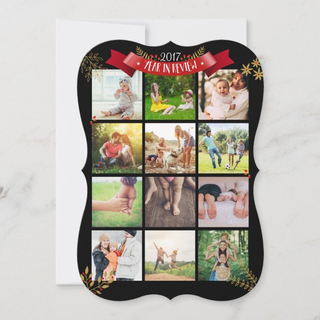 Personnaliser de l'année en révision Carte de vaca (Devant)