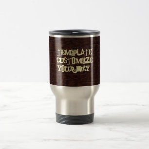 Personnaliser de modèle ! Tasse d'acier inoxydable