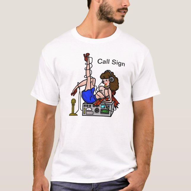 Personnaliser de T-shirt de fille de Pin- de (Devant)