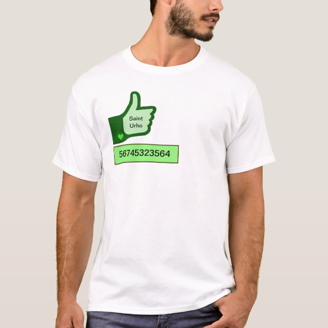Personnaliser de T-shirt de popularité de jour de (Devant)