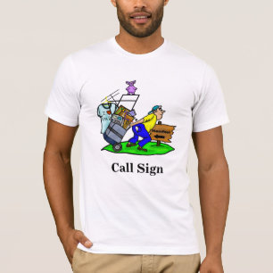Personnaliser de T-shirt de radio-amateur de