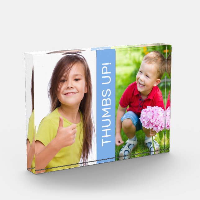 Personnaliser deux blocs photo (Gauche)