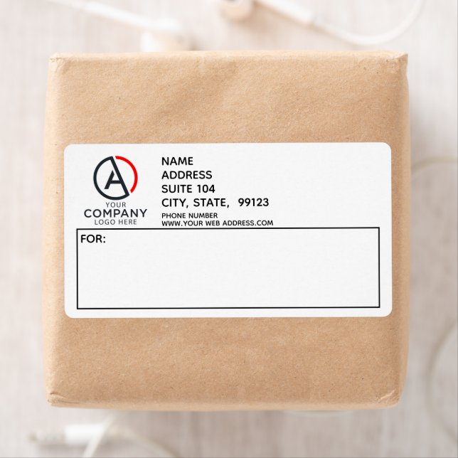 Personnaliser Étiquettes de adresse d'expédition (En situation)
