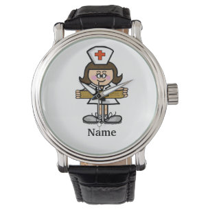 Personnaliser femelle de montre d'infirmière   de