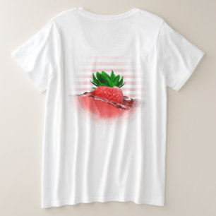 Personnaliser fraise tendance Modèle couleur blanc