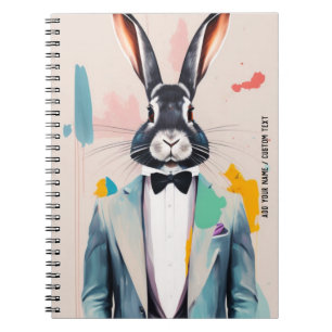 PERSONNALISER - Homme lapin lapin lapin Carnet