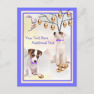 Personnaliser It Jack Russell Puppy Carte postale