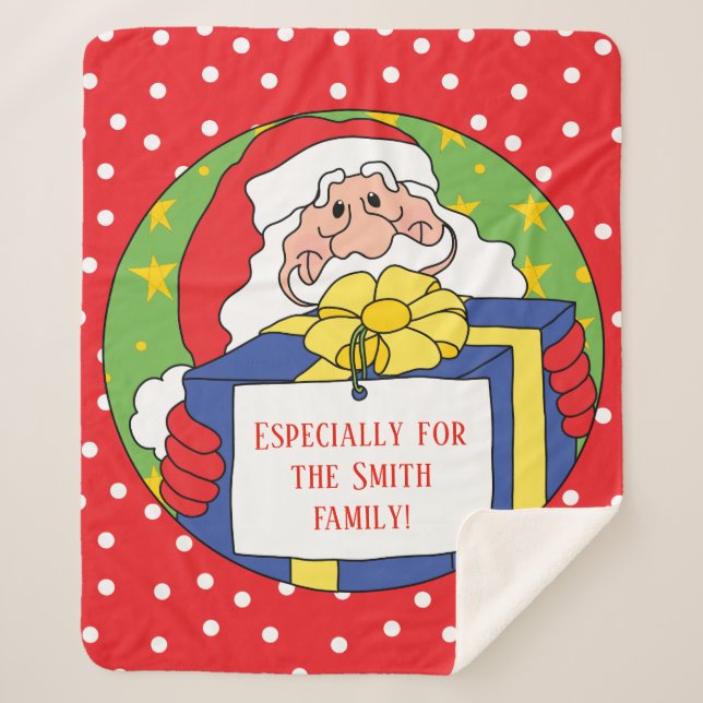 Personnaliser la couverture "Christmas Père Noël"/ (Devant)