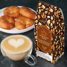 Personnaliser la marque de paquet de café en grain
