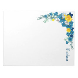 Personnaliser le Bloc-notes floral