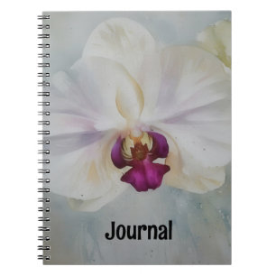 Personnaliser le Journal d'art des fleurs d'orchid