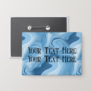 Personnaliser le nom Badge Bleu Marbre