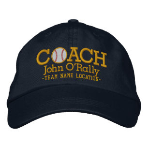 Personnaliser le nom du Casquette de l'entraîneur 