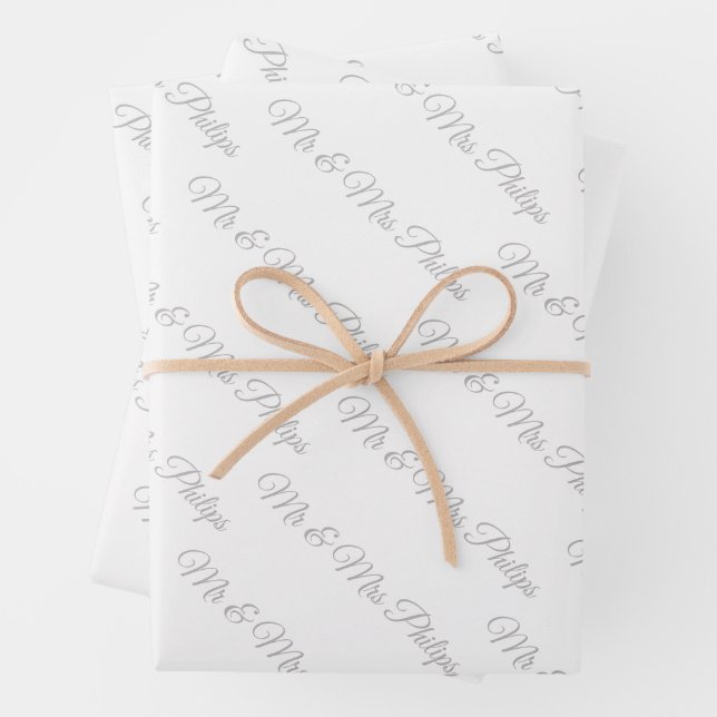 Personnaliser le papier d'emballage  (En situation)