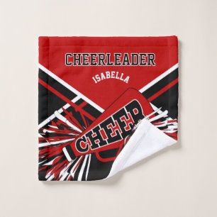 Personnaliser le Pom-pom girl rouge, noir et blanc