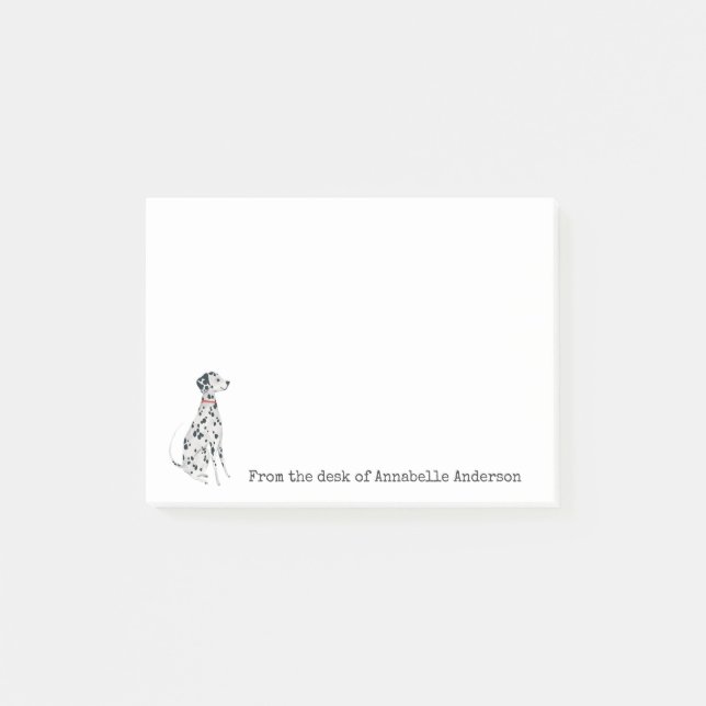 Personnaliser les post-it de Darling Dalmatian (Devant)