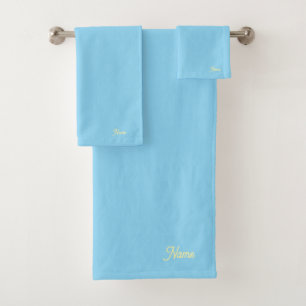 Personnaliser Lt Bleu + Cadeau jaune personnel