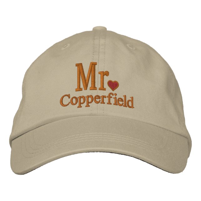 Personnaliser M. & Mme Embroidery Casquette brodé (Devant)