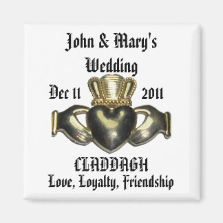 Personnaliser Magnet Claddagh