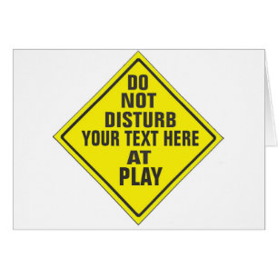 PERSONNALISER NE PAS DISTURBER LE SIGNE