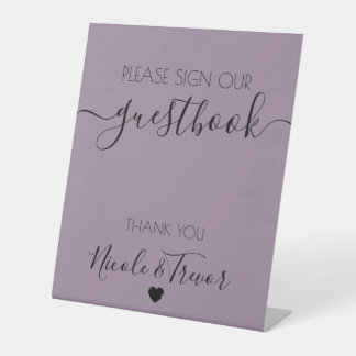 Personnaliser : Panneau de calligraphie Signez not