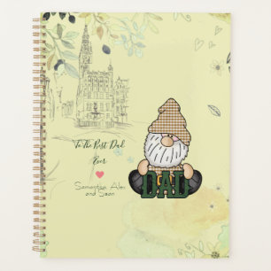 Personnaliser Papa Gnome   Green Vintage Papa Cade