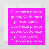 Personnaliser phrase citation, carte blanche magen