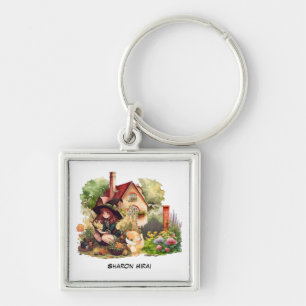 Personnaliser Porte-clés Petite Sorcière et Rena