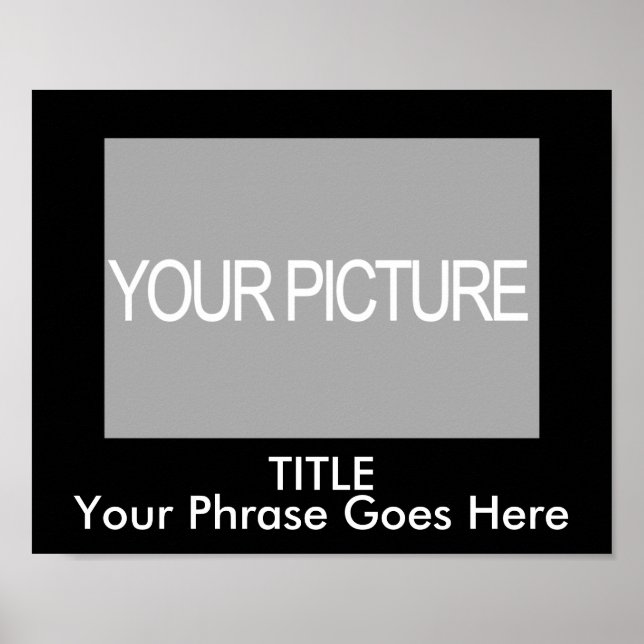 Personnaliser - Poster de motivation (Devant)