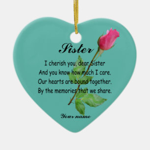 PERSONNALISER SOEUR- ORNEMENT