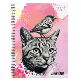 PERSONNALISER : un chat + un oiseau | Journal carn