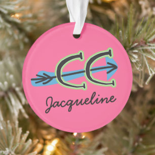 Personnaliser un ornement PINK de cross-country