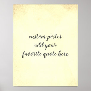 personnaliser un poster personnalisé ajouter votre