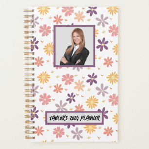 personnaliser utile Cute Floral hebdomadaire mensu