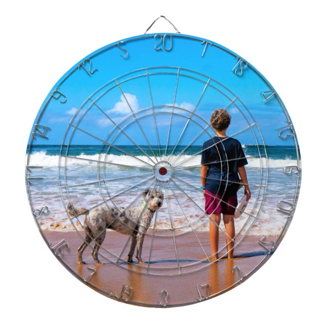Personnaliser votre photo Cible de flechettes pers (Devant)